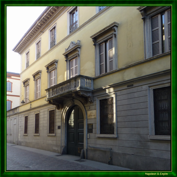 Maison natale d'Alessandro Volta à Côme, vue 2