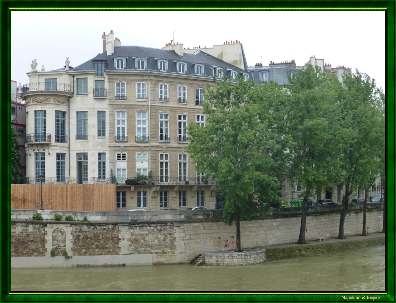2 rue Saint-Louis en l'Île, Paris. Bachasson's address after 1809