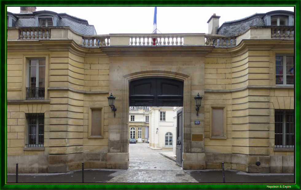 69 rue de Varennes, Paris. Address of Bigot de Préameneu in Paris under the Empire