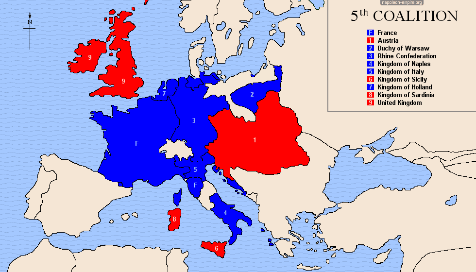 Napoleonic wars - Fifth coalition against France