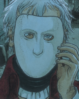 Le masque de La Fourmi
