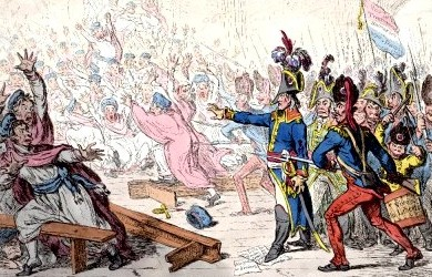 18 brumaire an VIII, par James Gillray