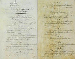 Manuscrit des Articles organiques Manuscrit des Articles organiques