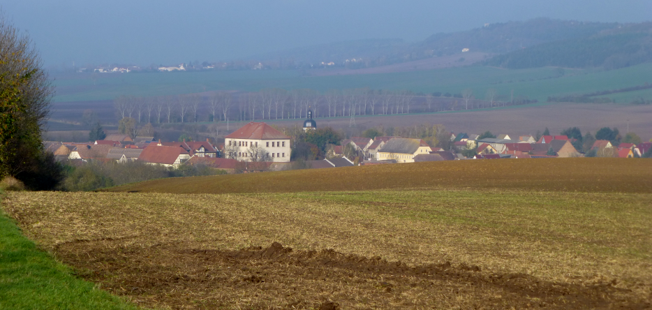 Auerstedt and its surroundings Auerstedt, general view