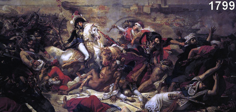 Tableau de la bataille d'Aboukir, peint par Antoine Jean Gros