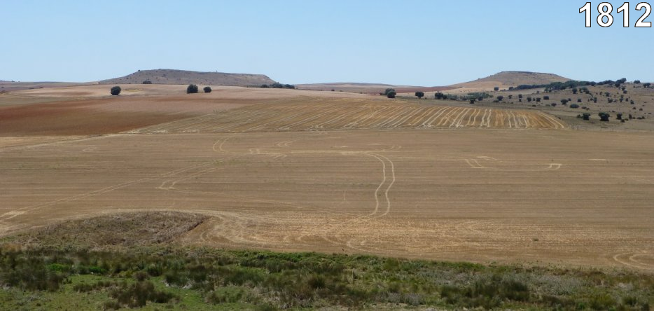 Le Grand Arapile et le Petit Arapile vus depuis l'ermitage de Nuestra Señora de la Peña