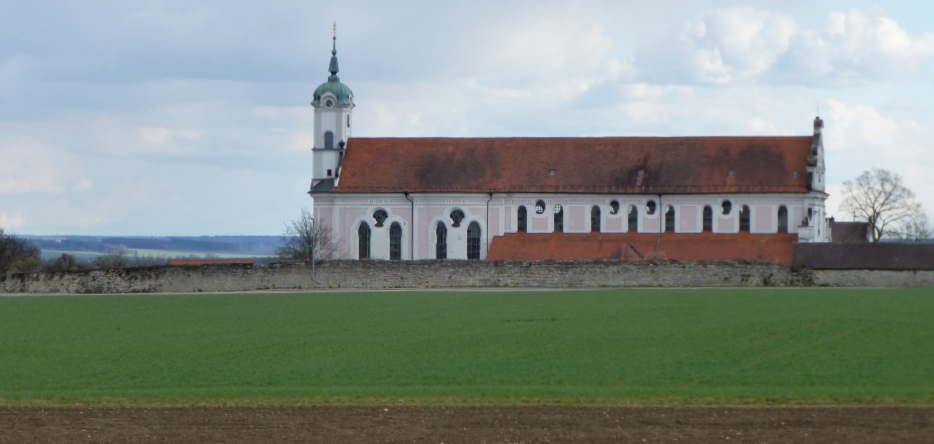 Elchingen Abbey, which dominates the battlefield The Abbey of Elchingen, which dominates the battlefield