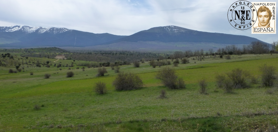 The Sierra de Guadarrama, north of Madrid