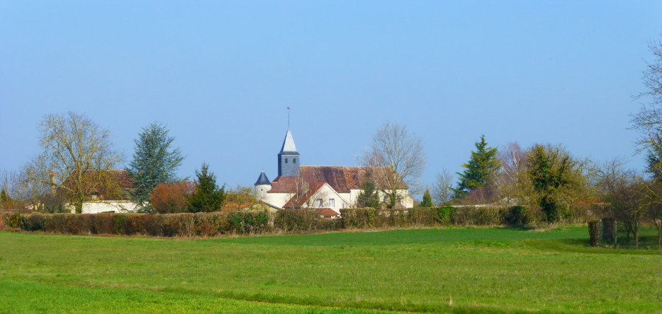 The village of La Rothière, which gave its name to the battle La Rothière