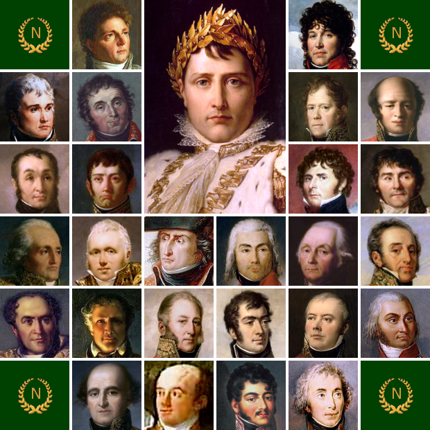 General table of the Marshals of the Empire