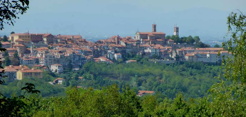 The village of Mondovì Mondovì, general view