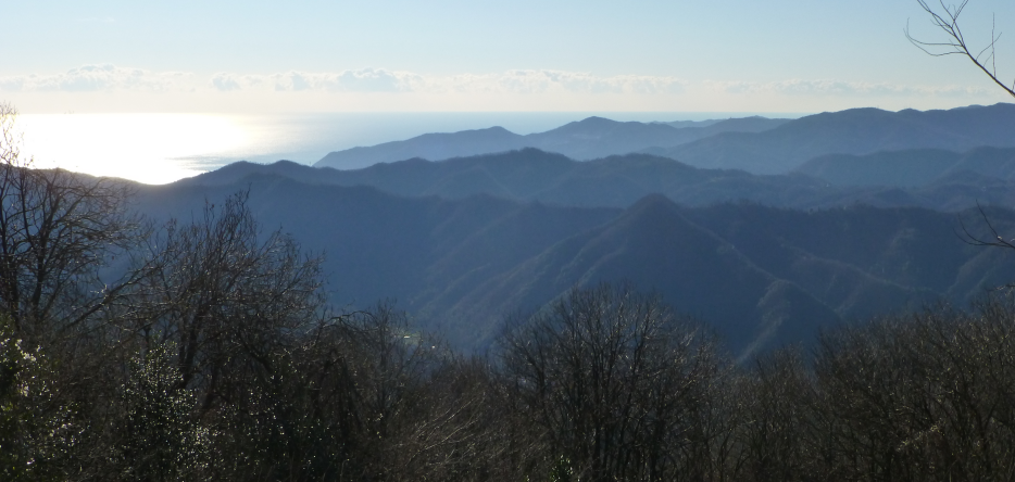 Vue depuis le Monte Negino Vue depuis le Monte Negino près de Montenotte Superiore