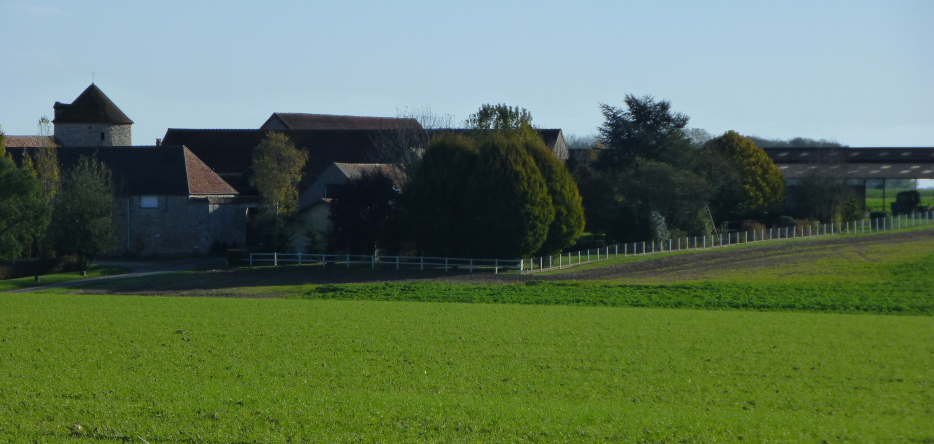 La ferme d'Ancoeur, entre Mormant et Nangis, au sud de Grandpuits La ferme d'Ancoeur, entre Mormant et Nangis