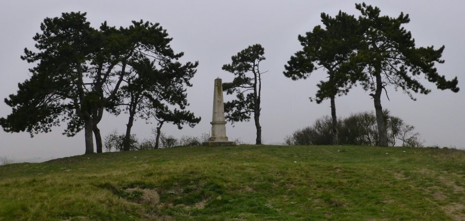 Le Mont Saint-Pierre entre Thillois et Tinqueux près de Reims