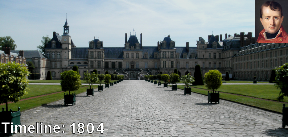 Timeline: year 1804