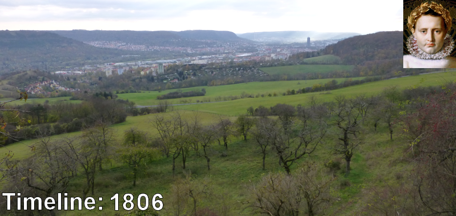 Timeline: year 1806