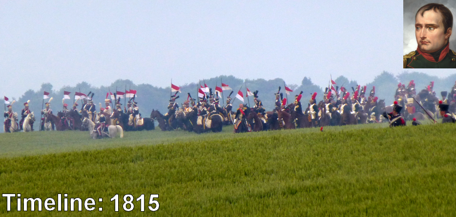 Timeline: year 1815