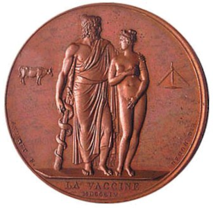 Napoléon Ier - La Vaccine, de Bertrand Andrieu, 1804