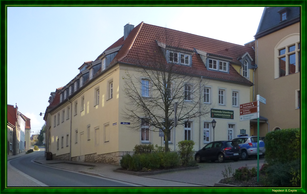 Inn where Napoleon stayed in Eckartsberga