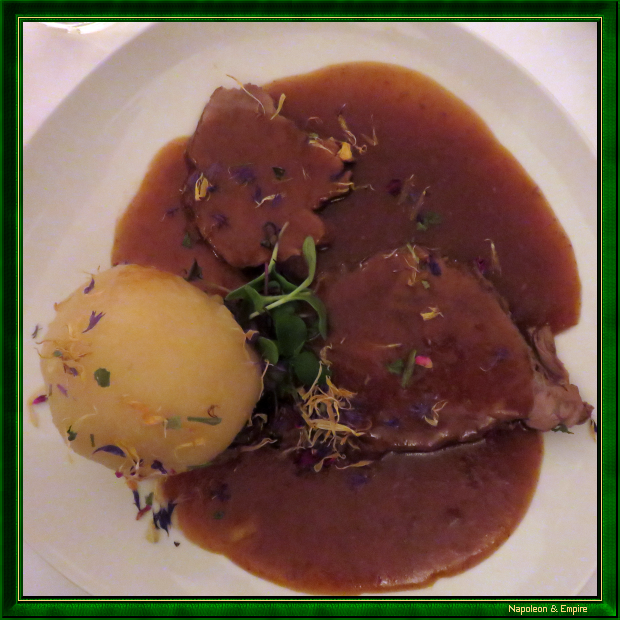 Bierbraten mit Thüringer Klöße