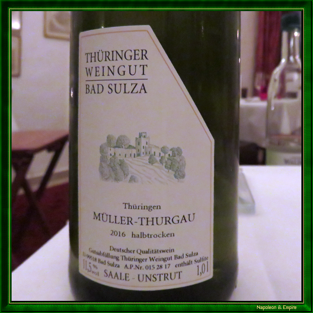 Vin blanc de Bad Sulza