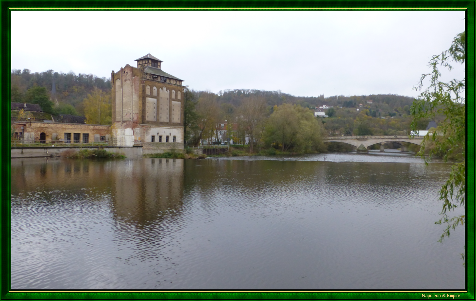 The Saale in Kösen, view 1