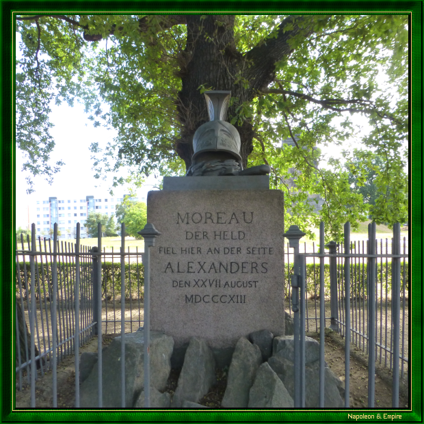 La tombe du général Moreau à Räcknitz