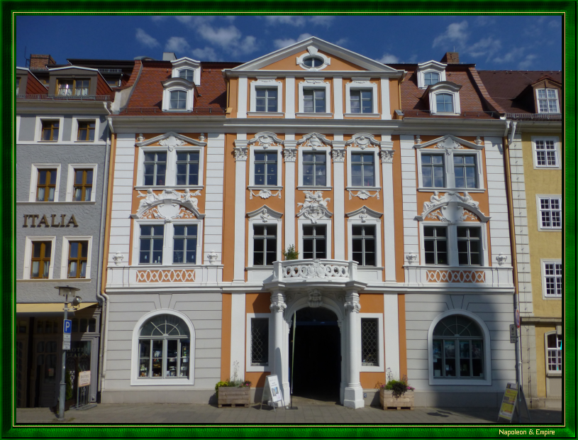 Napoleonhaus sur l'Obermarkt à Görlitz