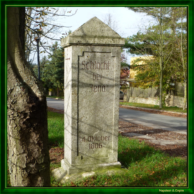 Stèle Rüchel à Kappellendorf, vue 2