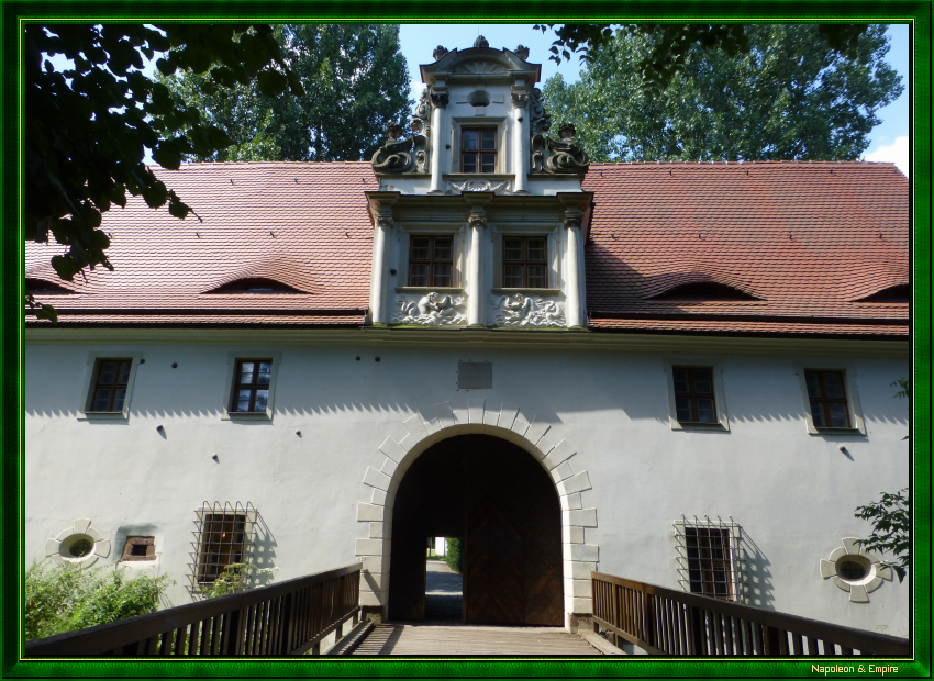 L'entrée de la Torhaus à Dölitz