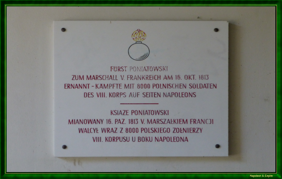 Plaque à la Torhaus de Dölitz
