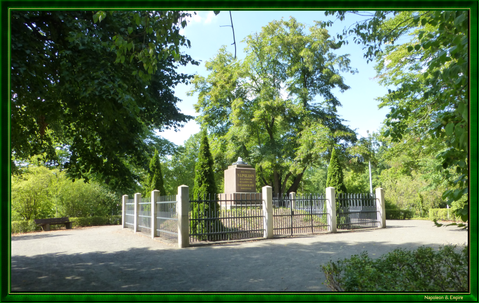 The Napoleonstein monument in Probstheida