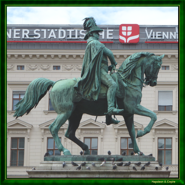 Statue équestre de Charles-Philippe de Schwarzenberg