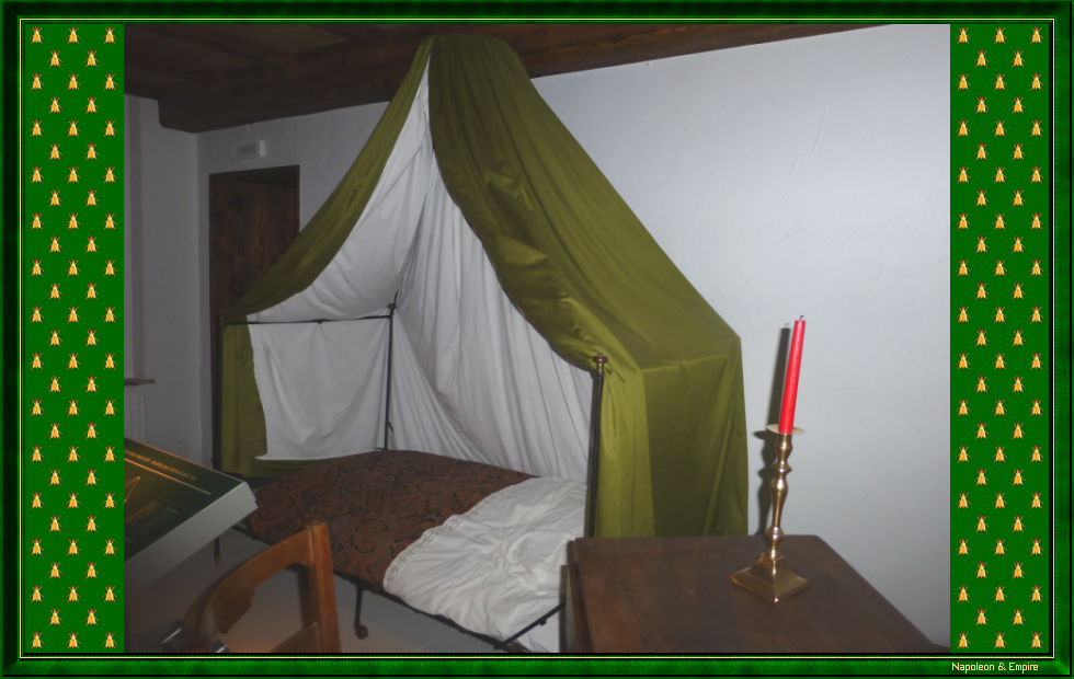 Bed of the Emperor at the Ferme du Caillou