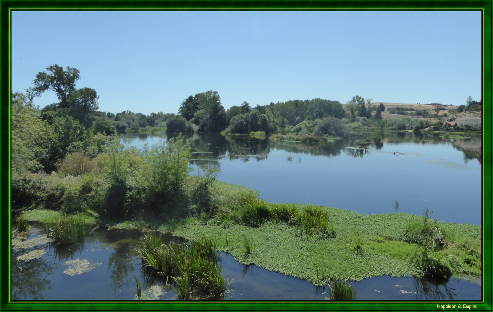 The river Tormes in Alba de Tormes
