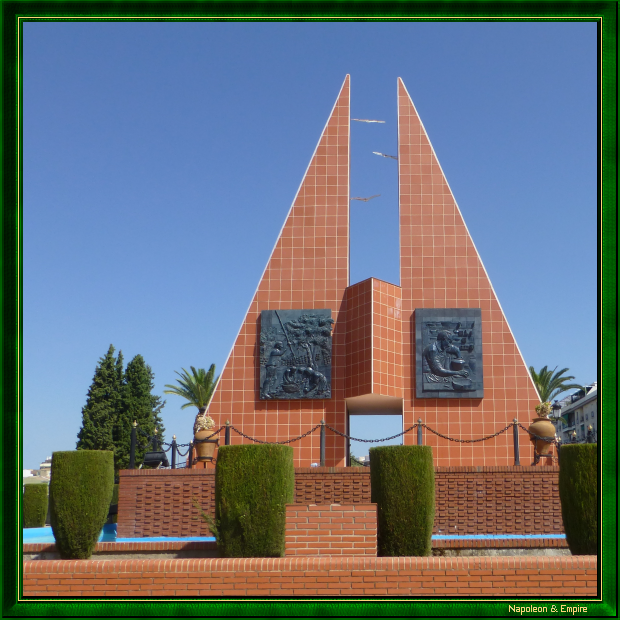 Le monument au général Castaños, vue 3