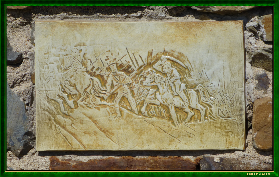 El Bod&oacute;n : le monument commémoratif, plaque 1