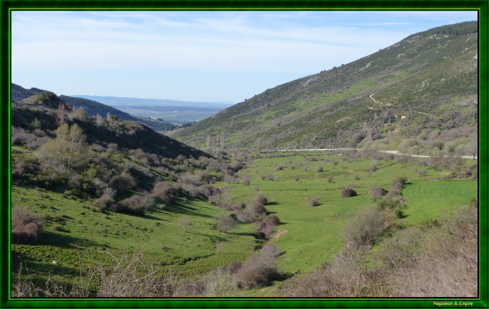 Le Rio Duratón, le long des pentes du col de Somosierra