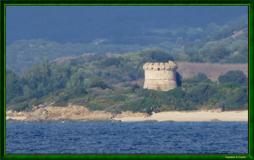 The Capitello Tower in Ajaccio
