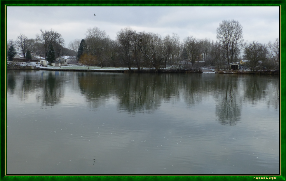 Les bords de Saône à Auxonne