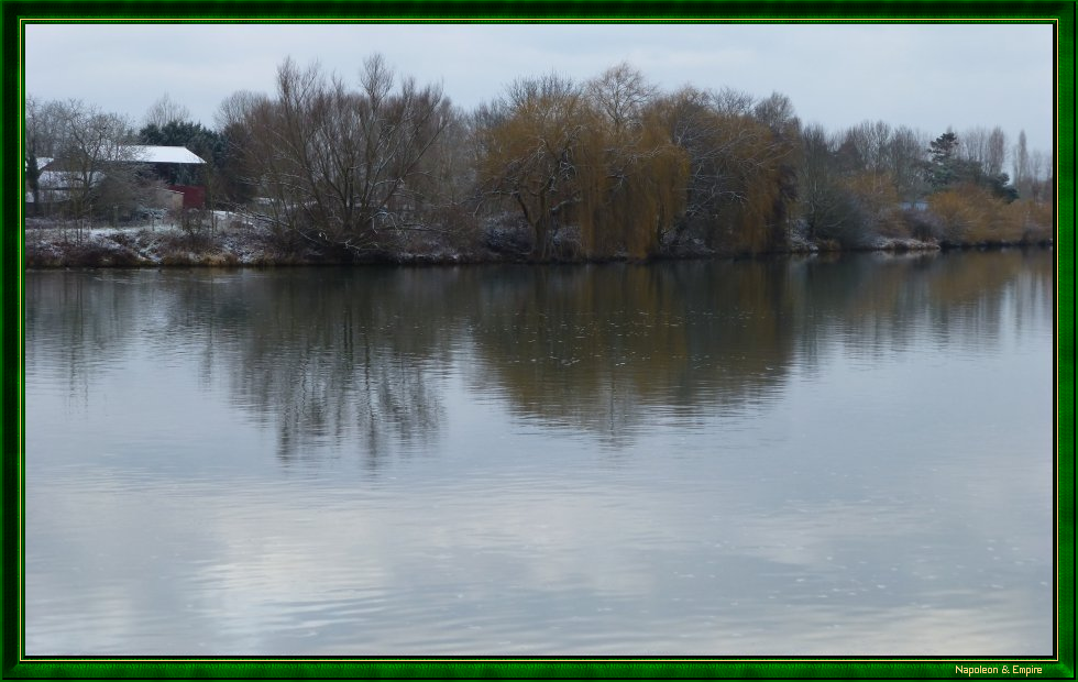Les bords de Saône à Auxonne