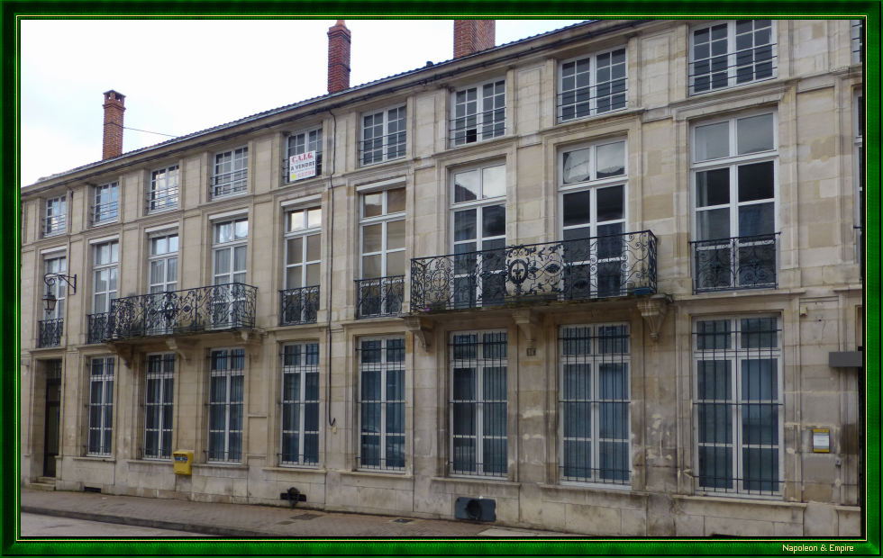 Headquarters of the Emperor of Austria Francis I in Bar-sur-Aube