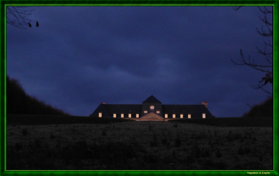 La nuit près du château de Brienne