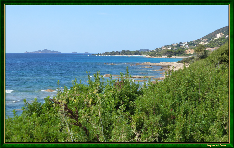 Towards the Sanguinaires islands, near Ajaccio