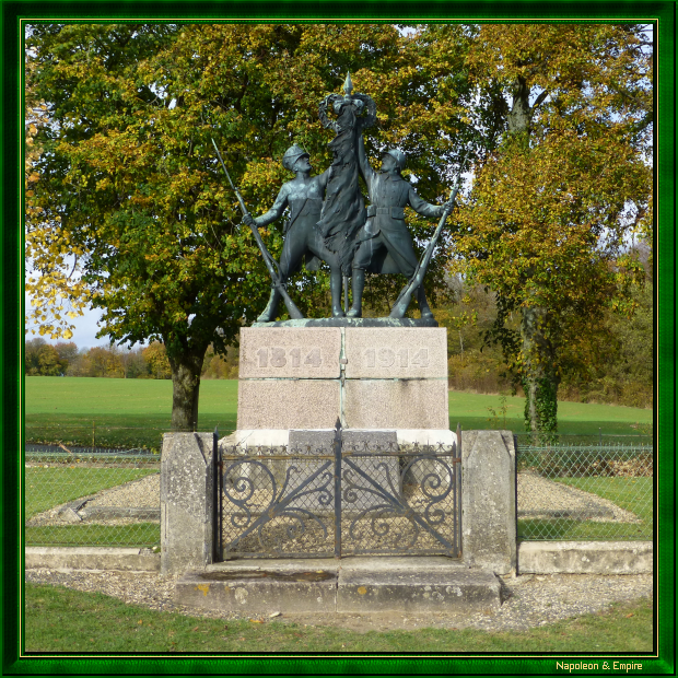Monument celebrating the soldiers of Craonne, located near the Heurtebise farm