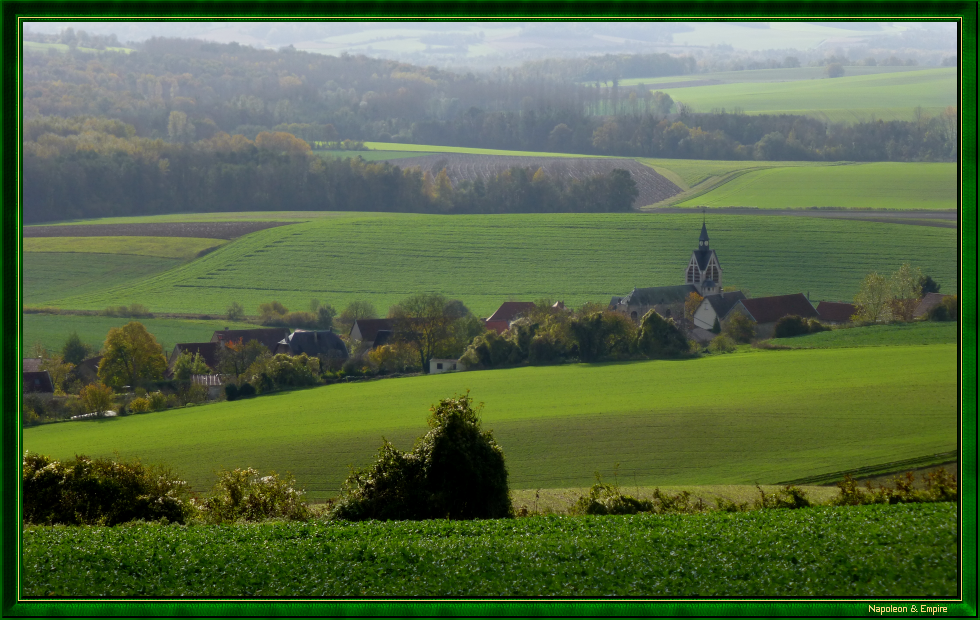 View of the village of Oulches (view number 2)
