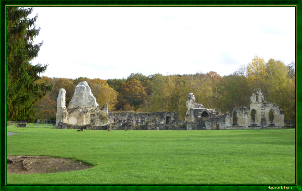 Les ruines de l'Abbaye de Vauclerc