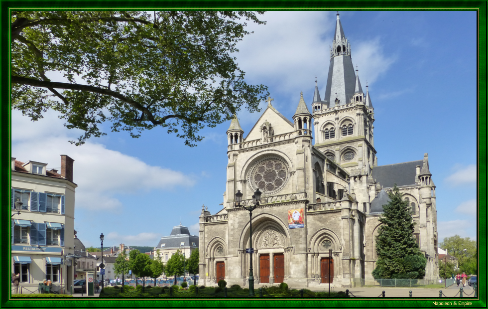 Vue de la Cathédrale d'Epernay