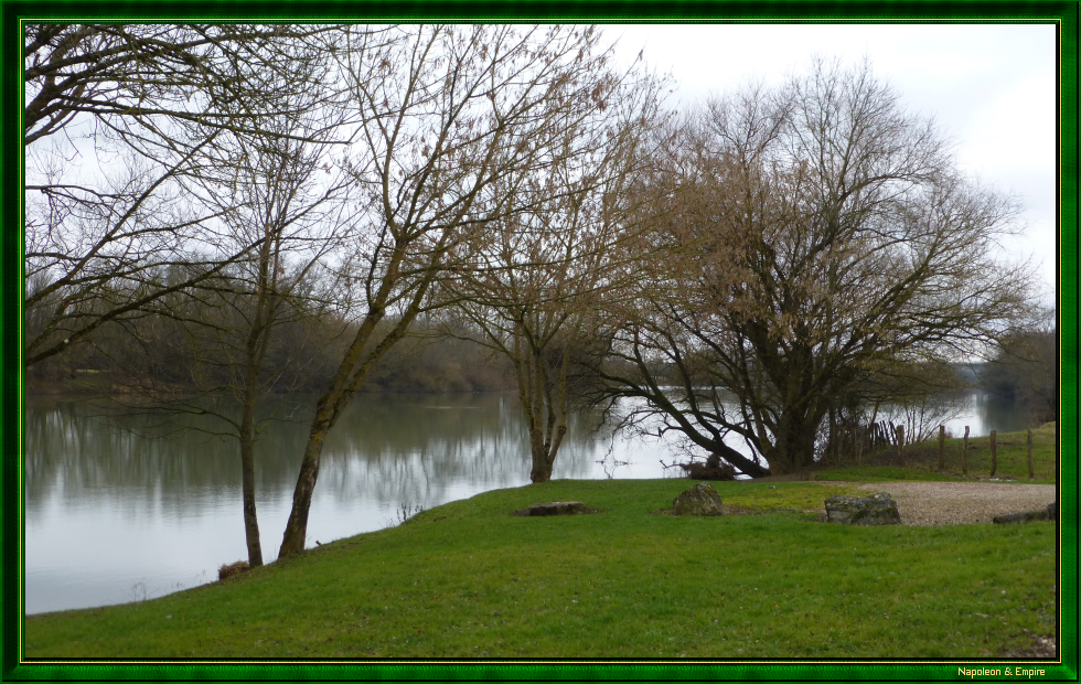 Les bords de Saône à Tillenay