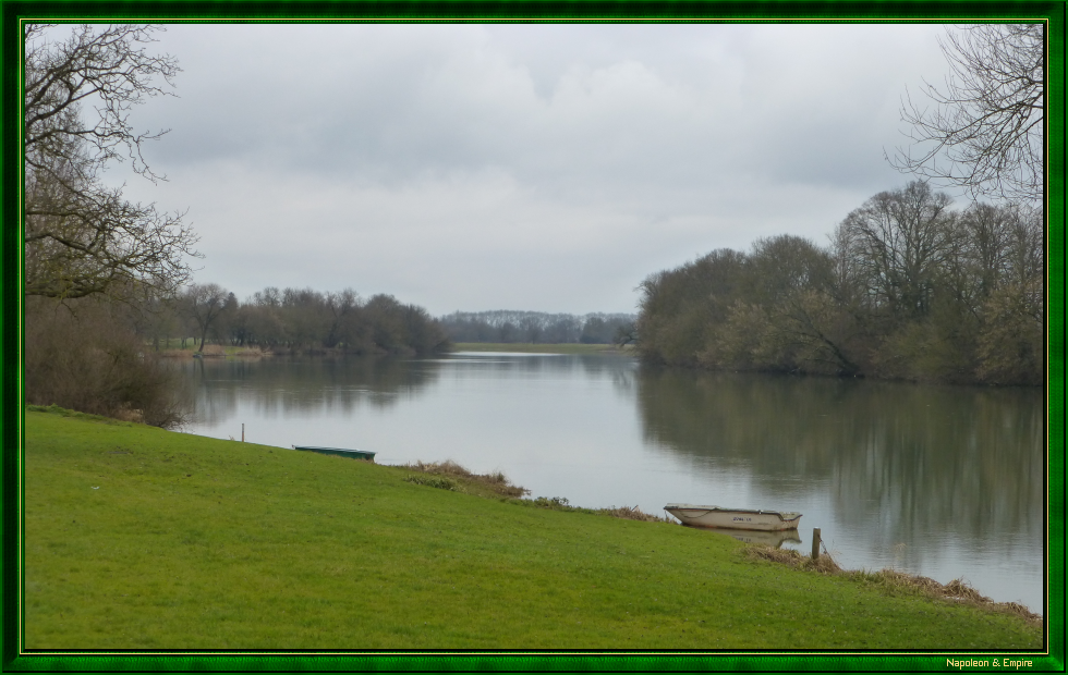 The banks of the Saône in Tillenay